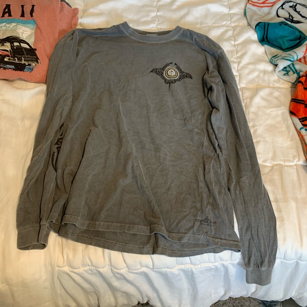 hawaii mens small oversized long sleeve shirt